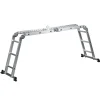 MyTool Mehrzweckleiter mit Arbeitsplattform 4 x 3 Stufen