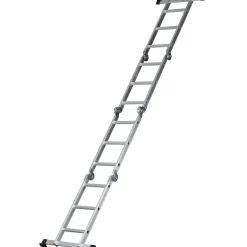 MyTool Mehrzweckleiter mit Arbeitsplattform 4 x 3 Stufen