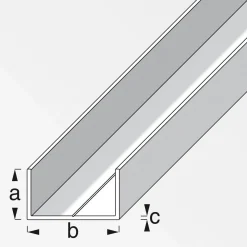 MyTool U-Profil 15,5 x 27,5 mm 1m weiß