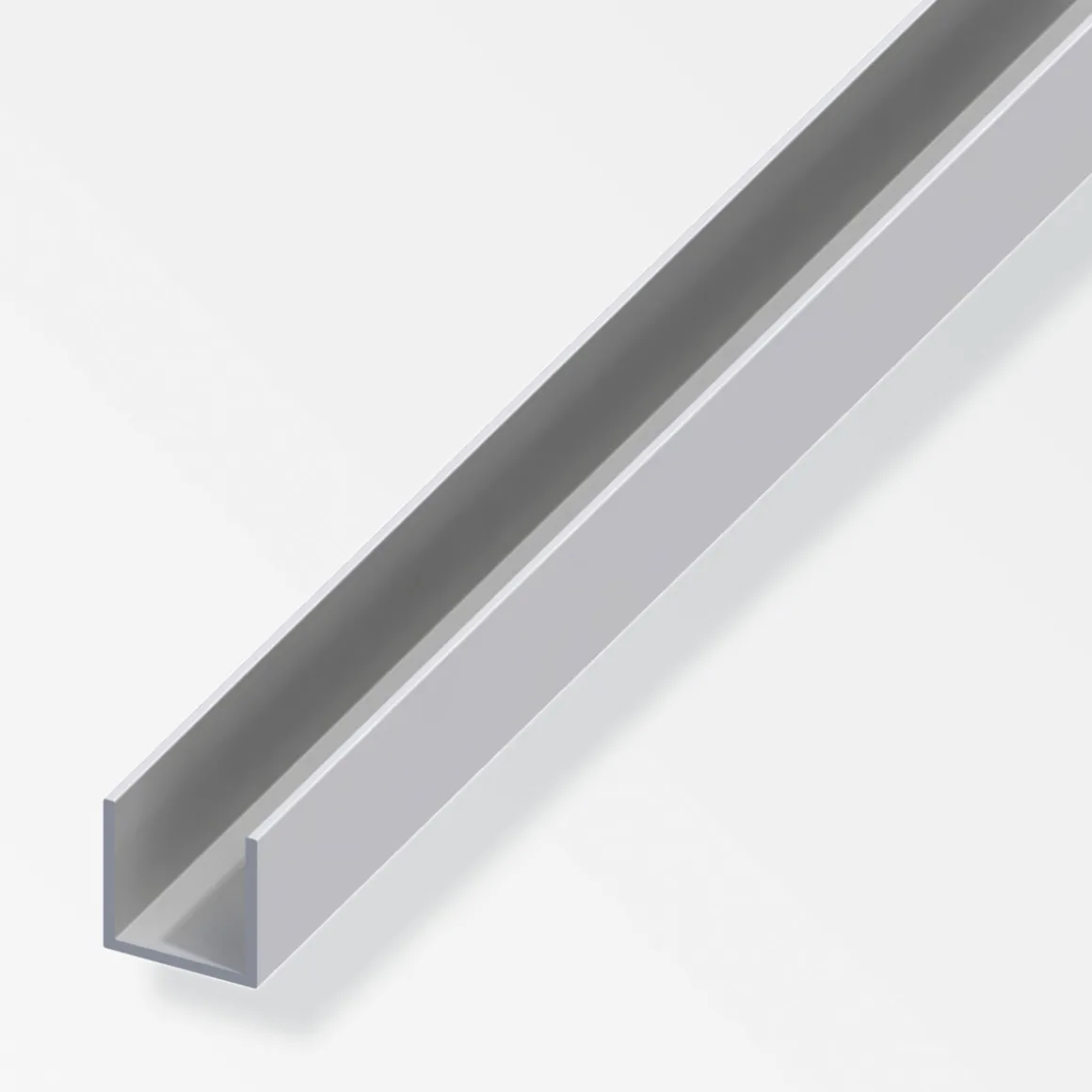MyTool U-Profil 8 x 10,1 x 1,3 cm 2m silber