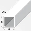 MyTool Vierkant-Rohr 25 x 25 x 1,5 mm 1m kaltgewalzt