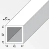 MyTool Vierkant-Rohr 20 x 20 x 1,5 mm 1m kaltgewalzt