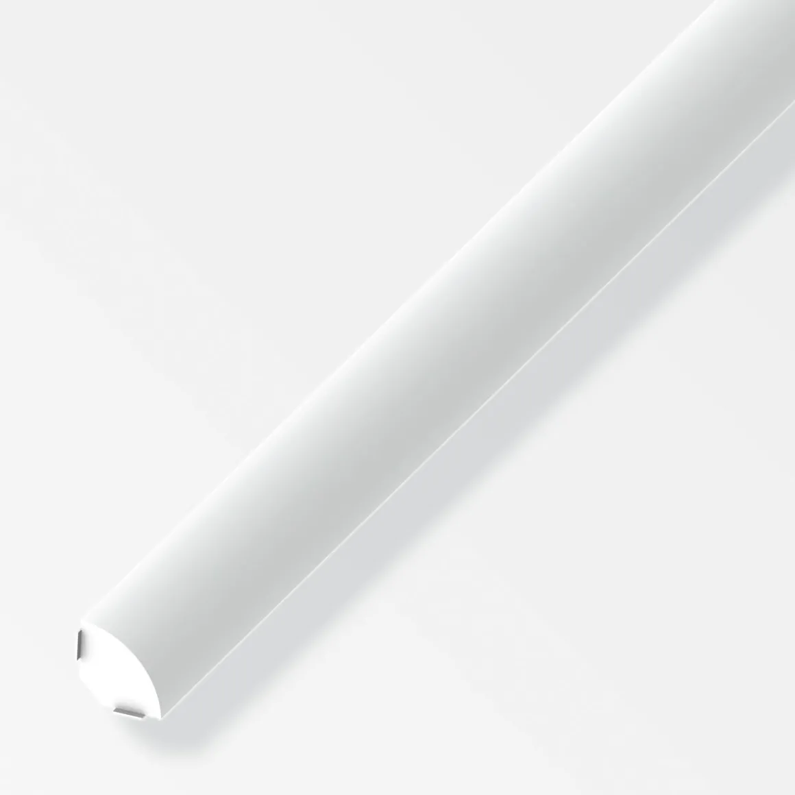 MyTool Viertelkreis-Eckleiste selbstklebend 14 mm 1m weiß