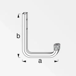 MyTool Wandhaken 115 x 140 mm blank