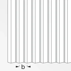 MyTool Wellenblech 25 x 50 x 1,5 mm blank