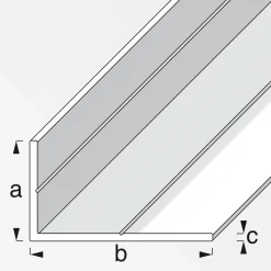 MyTool Winkel 35,5 x 65,6 mm 1m unlgeichschenklig blank