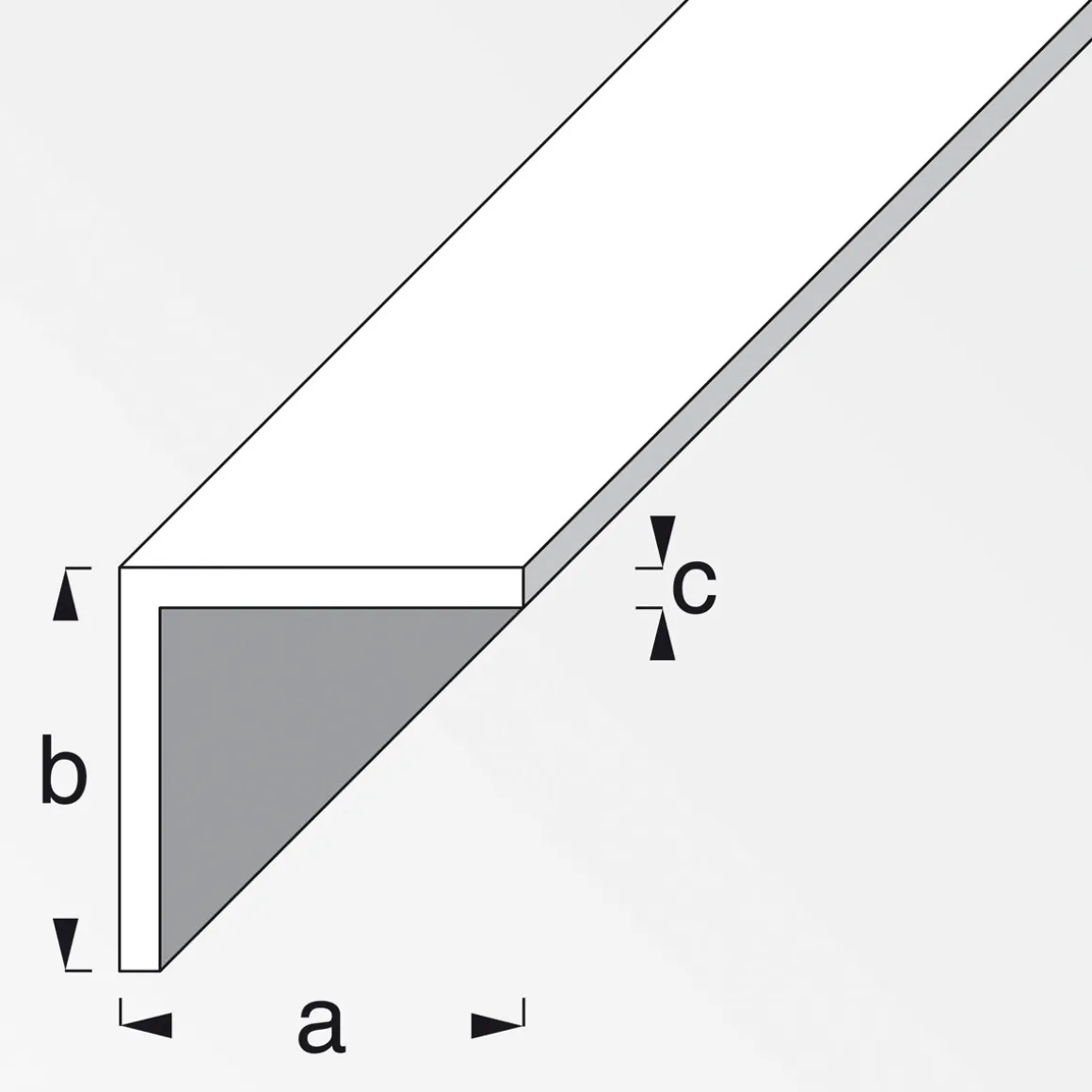 MyTool Winkel 35,5 x 35,5 mm 1m verzinkt