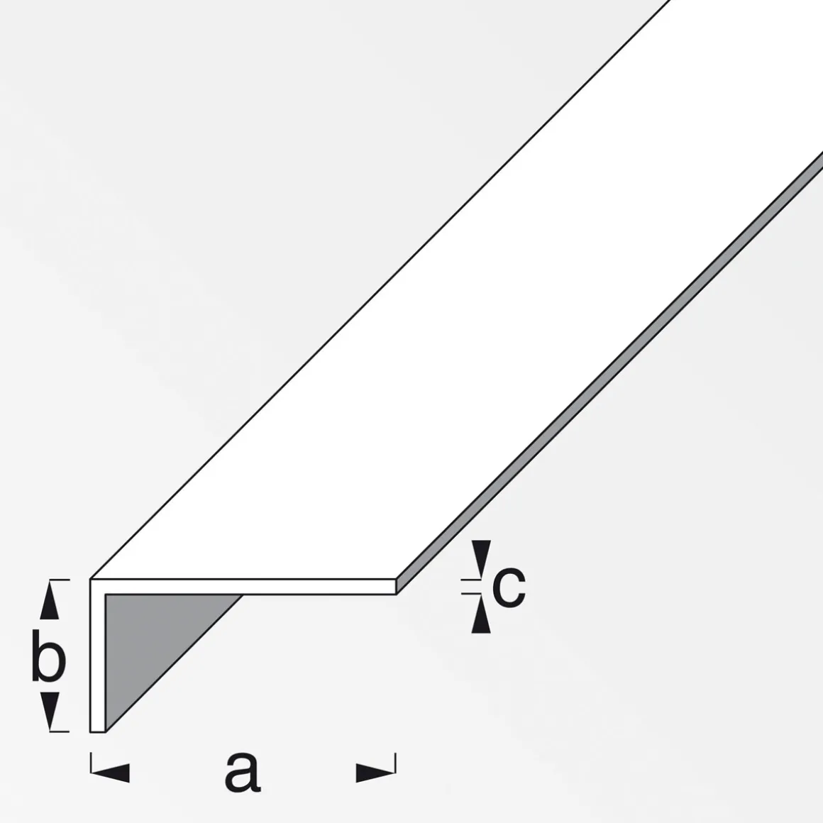 MyTool Winkel 25 x 20 x 2 mm 2m weiß