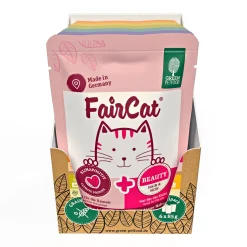 Nassfutter Multipack FairCat 6 x 85 g getreidefrei