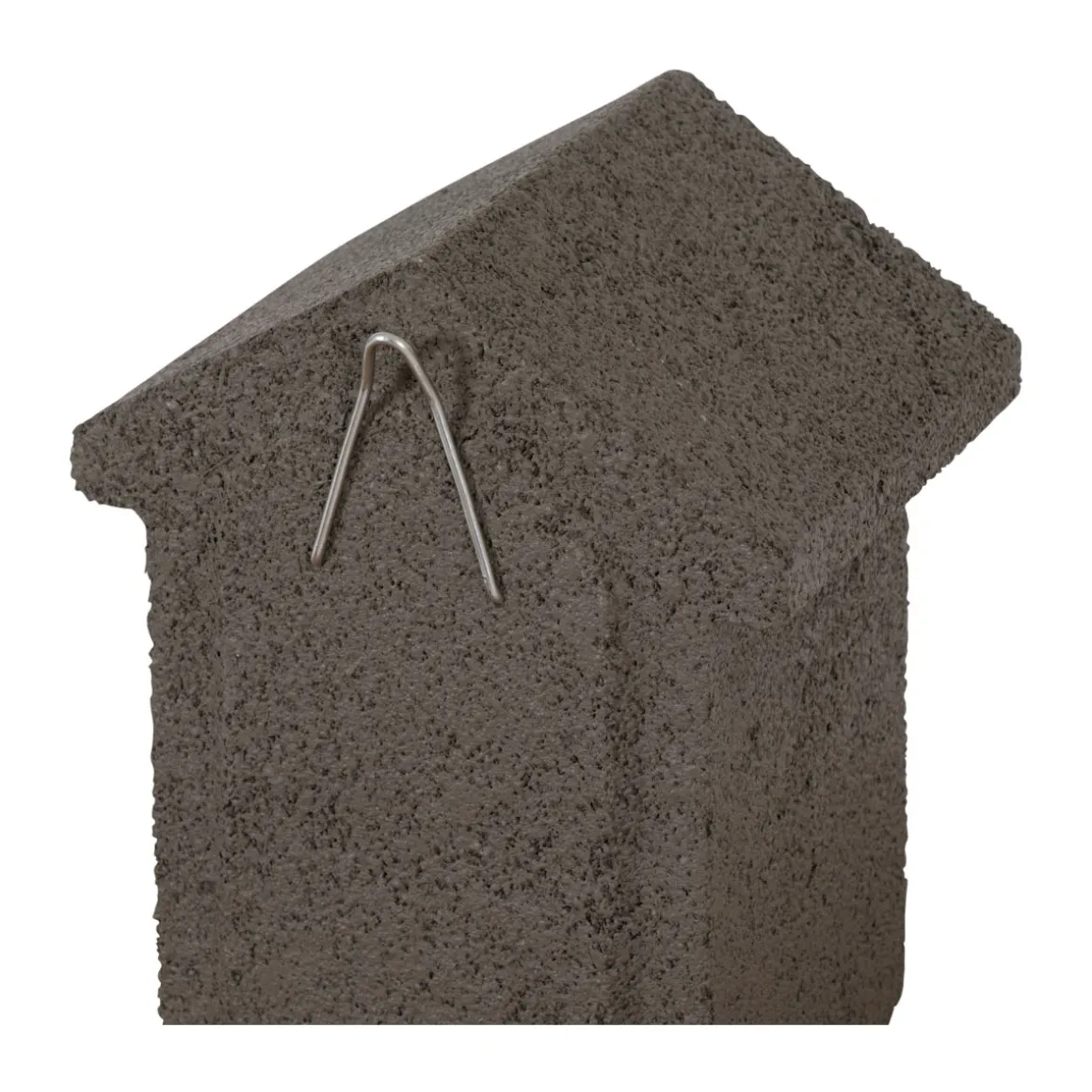 Nistkasten Holzbeton 32mm, grau