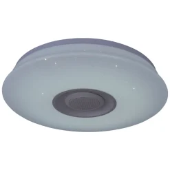 näve LED-Deckenleuchte Ottawa mit Bluetooth weiß