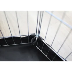 Nylonboden für Freigehege schwarz