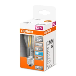 Osram LED-Leuchtmittel E27 75W klar