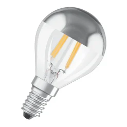 Osram LED-Leuchtmittel silber warmweiß E14 34W