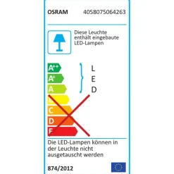 Osram LED Strahler Endura Flood 10W grau