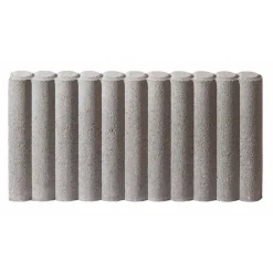 Palis. Bordstein-Mini grau 9,1x25x6cm