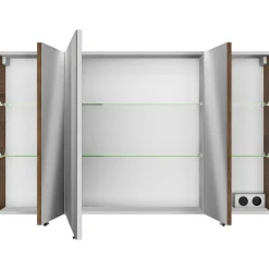 Pelipal Spiegelschrank Asti braun 122 x 1,6 x 26,5 cm