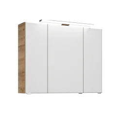 Pelipal Spiegelschrank Trentino inkl LED Aufsatzleuchte 90 x 72 x 20 cm