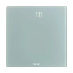 Personenwaage LED 30x30cm grau