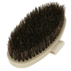 Pferdekardätsche Water Lily 17 x 8 cm beige-schwarz