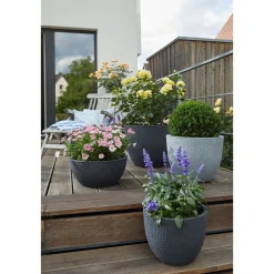 Pflanzgefaess 47/295 Barceo Stony black