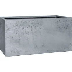 Pflanzkasten Stone dunkelgrau 60 x 30 x 30 cm