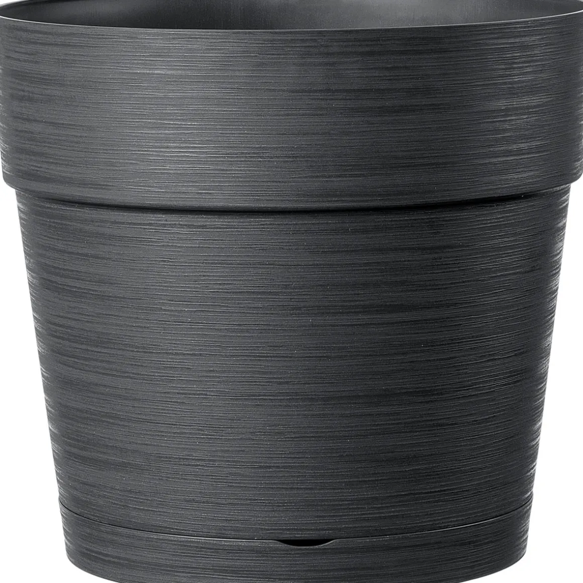 Pflanztopf Vaso Save R 29 cm anthrazit