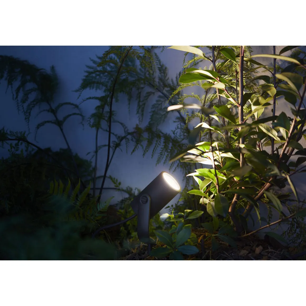 Philips Hue LED-Außenleuchte Lily 19,4 x 8,4 x 7 cm schwarz