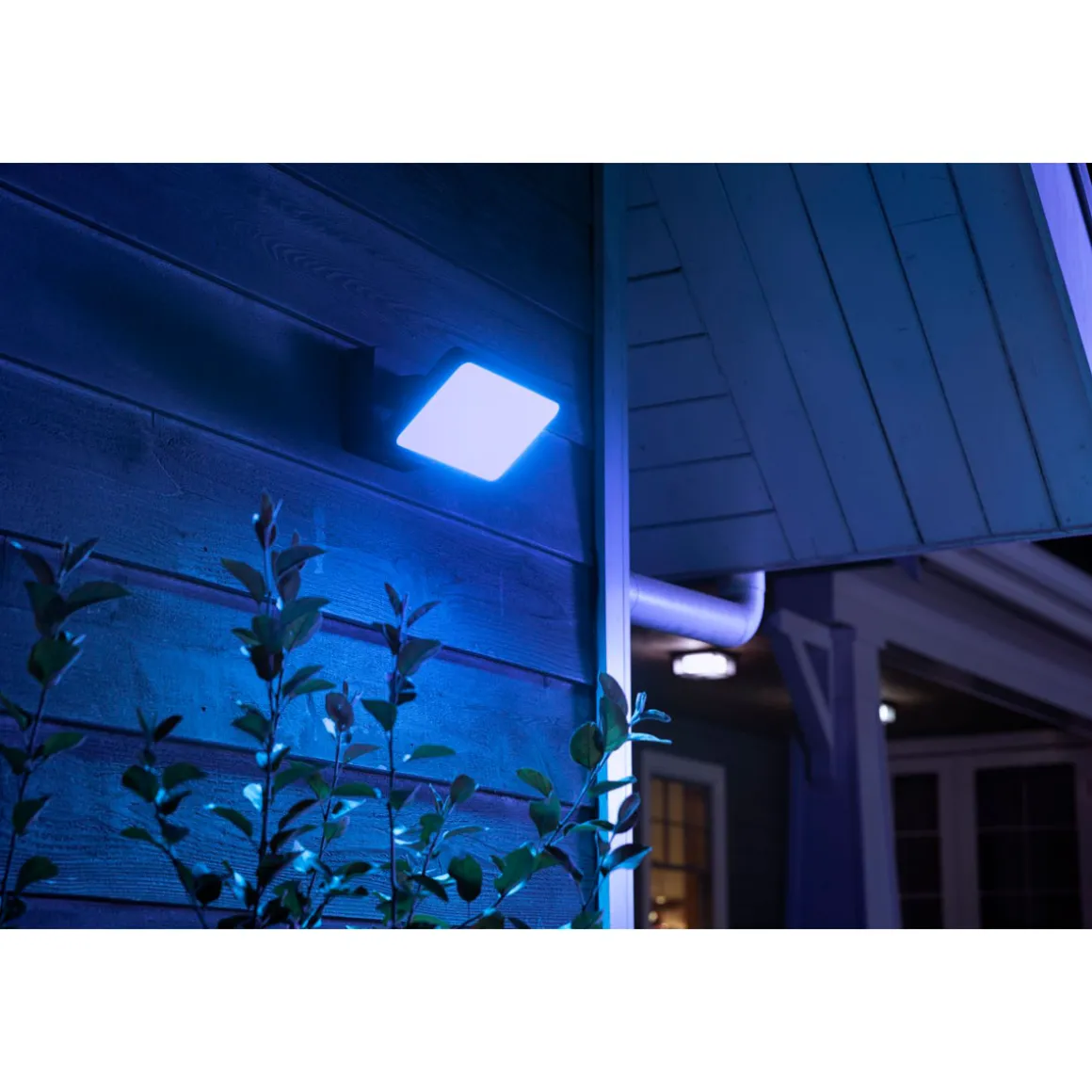 Philips Hue LED-Außenwandleuchte Discover schwarz