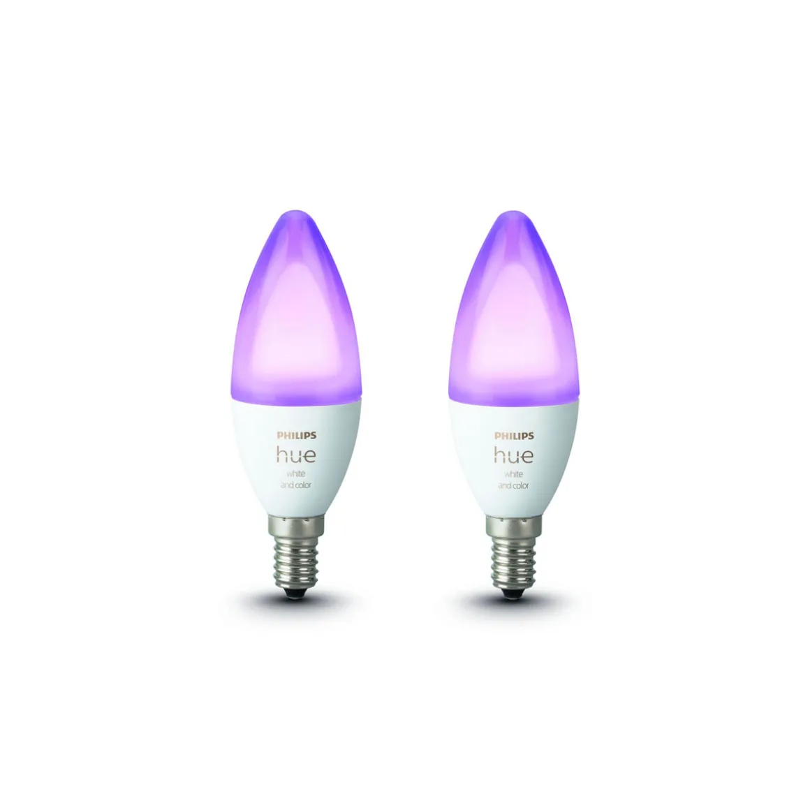 Philips Hue LED-Kerze White und Color 5,3W 2 Stück