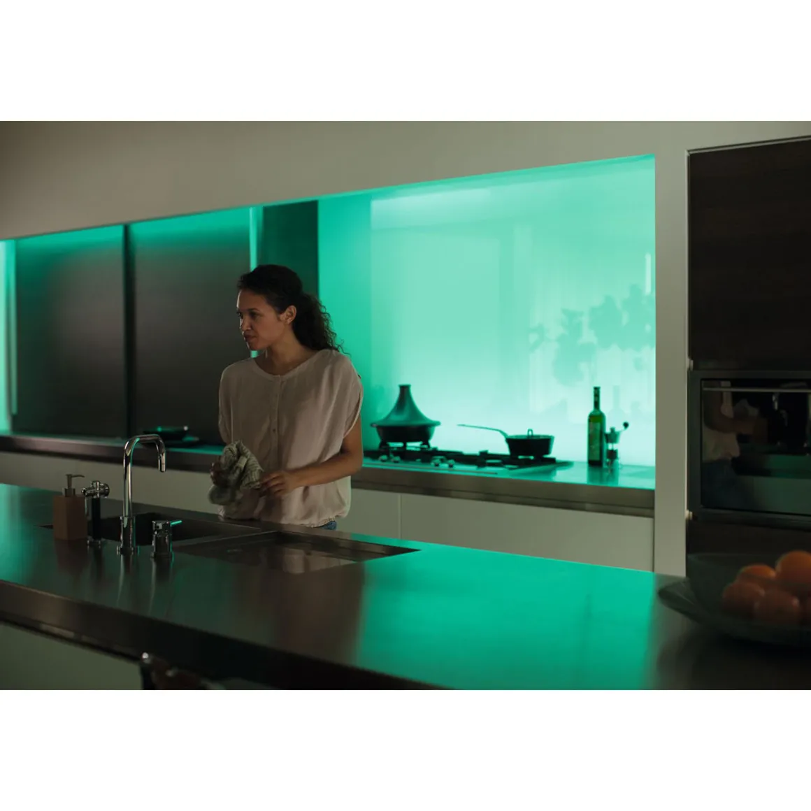 Philips Hue LED-Lichtband Lightstrip Plus Erweiterung 1m weiß