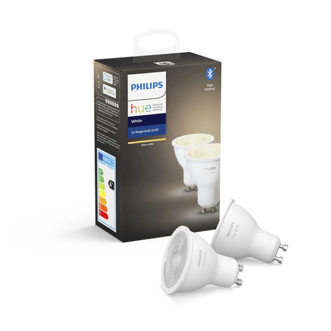 Philips Hue LED-Reflektor White 5,2W 2 Stück