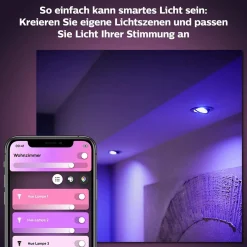 Philips Hue LED-Reflektor White und Color Ambiance GU10 5,7W