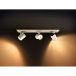 Philips Hue LED-Spotserie White Runner 3 Spots weiß