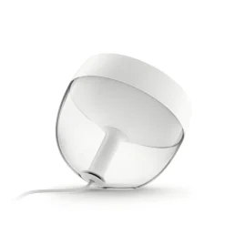 Philips Hue LED-Tischleuchte Iris transparent