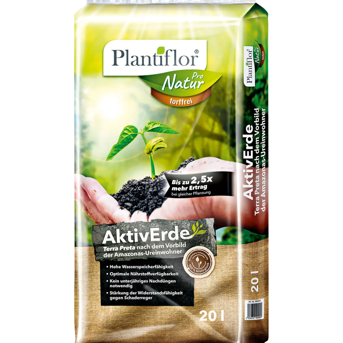 Plantiflor Aktiverde Terra Preta 20 L