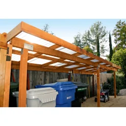 Polyester-Wellrolle natur 5 x 1 m