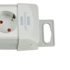 Premium-Line 4fach ligrau DE1,8m H05VV-F3G1,5 mit Schalter