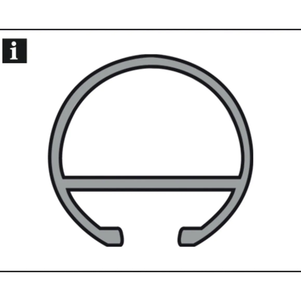 Profilverbinder Dm. 20mm IL I eisen