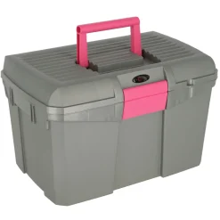 Putzbox Siena 26 x 24,5 x 40 cm grau-pink