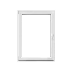 PVC Fenster 71 3-fach Glas 1000/0600LS1flg. DK weiss/weiss