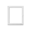 PVC Fenster 71 3-fach Glas 1000/1200LS1flg. DK weiss/weiss