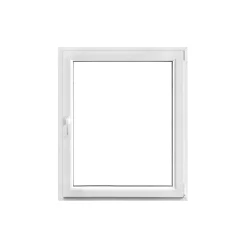 PVC Fenster 71 3-fach Glas 0900/1000RS1flg. DK weiss/weiss