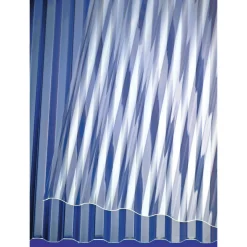 PVC-Wellpappe Sinus transparent 200 x 90 cm