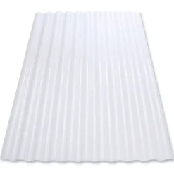 PVC Wellplatte Sinus transparent 120x80 cm