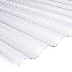 PVC Wellplatte Sinus transparent 120x80 cm