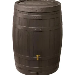 4rain Regenfass VINO 400 L dunkelbraun