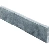 Rasenbord, grau mit Nut und Feder100x25x5 cm