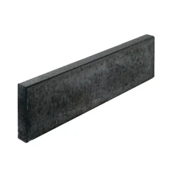 Rasenbord 6x25x100cm anthrazit einseitiggefast