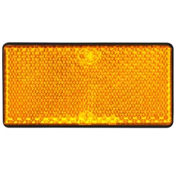 Reflektor orange viereckig 2 Stueck